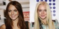 Lindsay Lohan antes y después cirugía estética