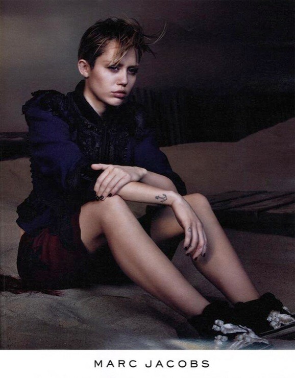 Miley Cirus imagen de Marc Jacobs