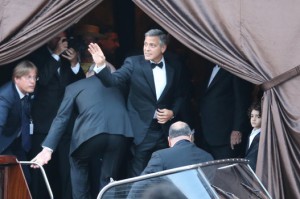 Boda de George Clooney y Amal Alamuddin