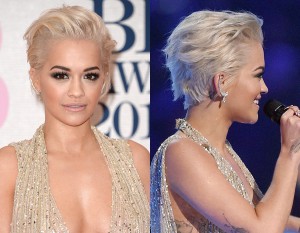 Rita Ora en los Brit Awards 2015 