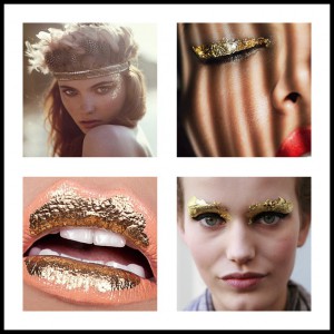 Maquillaje artístico con pan de oro  Te animamos a que hagas tu versión de  #makeup con pan de oro. ¡Saca tu lado más artístico! #quedateencasa con  #CyMBeauty ¡No te vamos a