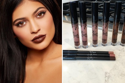 Kylie Jenner se mete de lleno en el mundo del maquillaje