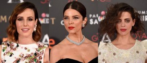 Premios Goya 2016, peinados y maquillajes 